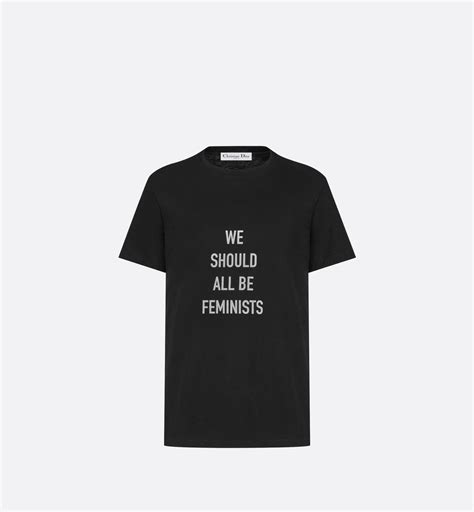 dior t shirt we should all be feminist buy|dior slogans.